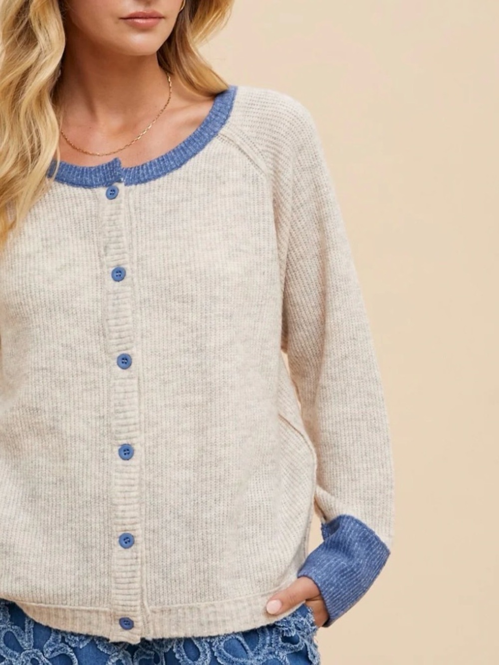 Anniewear Colorblock Sweater